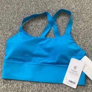 Athleta Warrior Bra Long Line Sports Bra Size Medium